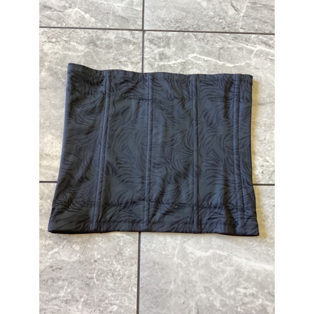 Maidenform Black Leaf Print Waist Nipper Shapewear Cincher SE3067 Size Medium